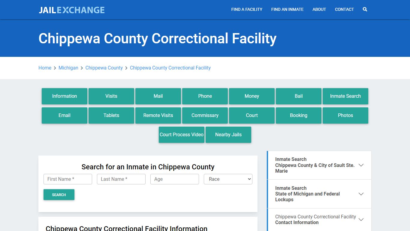 Chippewa County Correctional Facility - Jail Exchange